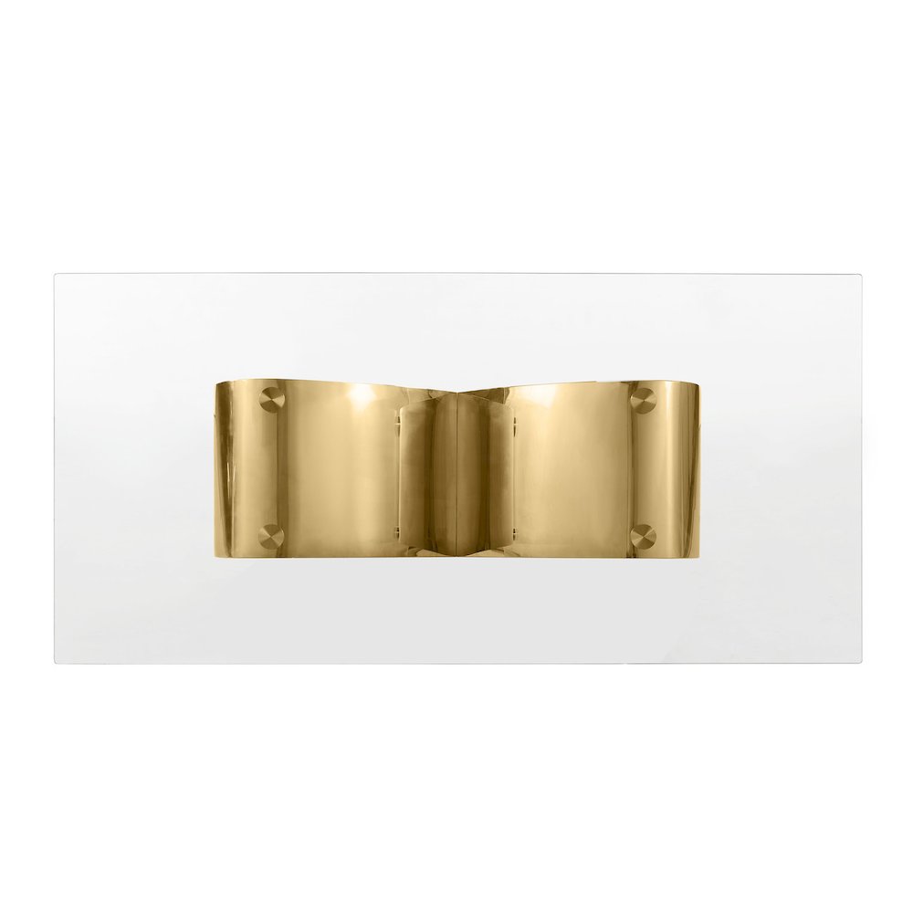 9Pc Tempered Glass Dining Set 8 Cream Boucle Chairs And Gold Base. Picture 3