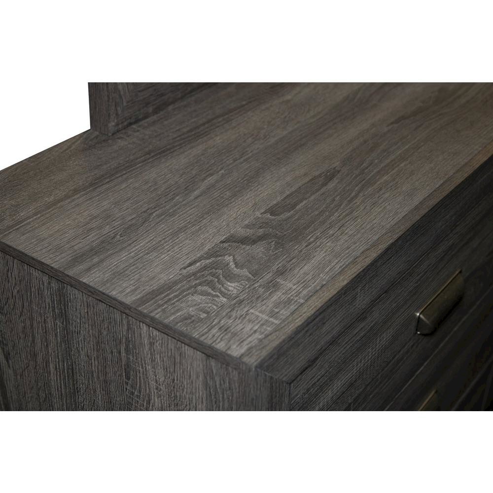 Anastasia Queen Bed in Light Brown. Picture 2