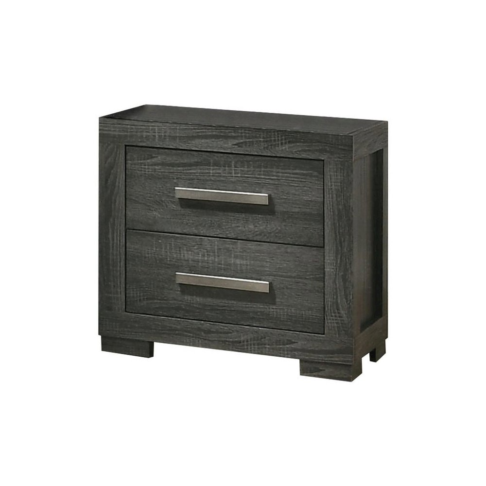 Lisa Night stand in Weathered Gray. Picture 1