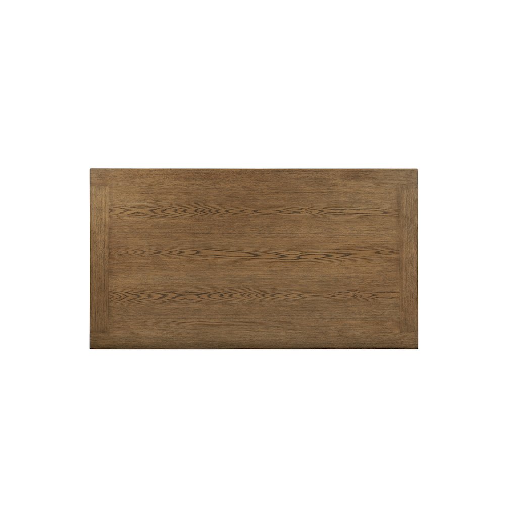 Dinging Set With 6 Dark Grey Side Chairs And One 72" Wood Dining Table. Picture 3