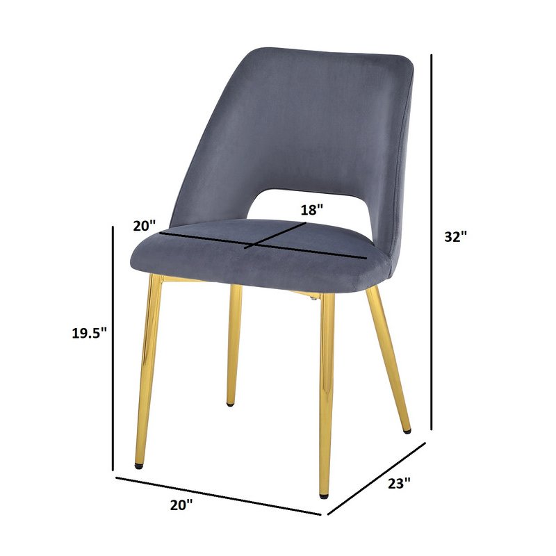 5pc modern glass dining table with 4 Black side chairs. Picture 4