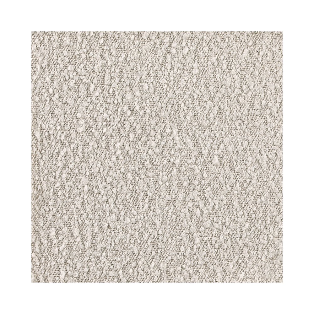 Boucle Modular Armless Chair, Cream. Picture 3