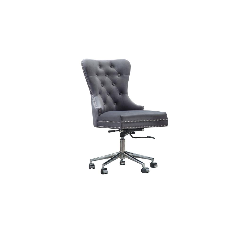 Best Quality Furniture Office Chair (Single) - Dark Grey. Picture 1