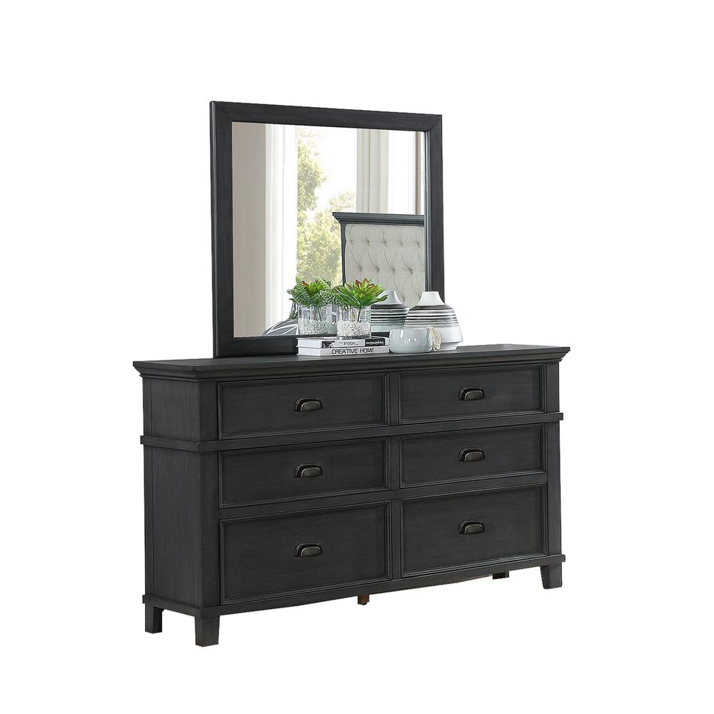 Sandy Platform 6 Piece Bedroom Set, Queen. Picture 3