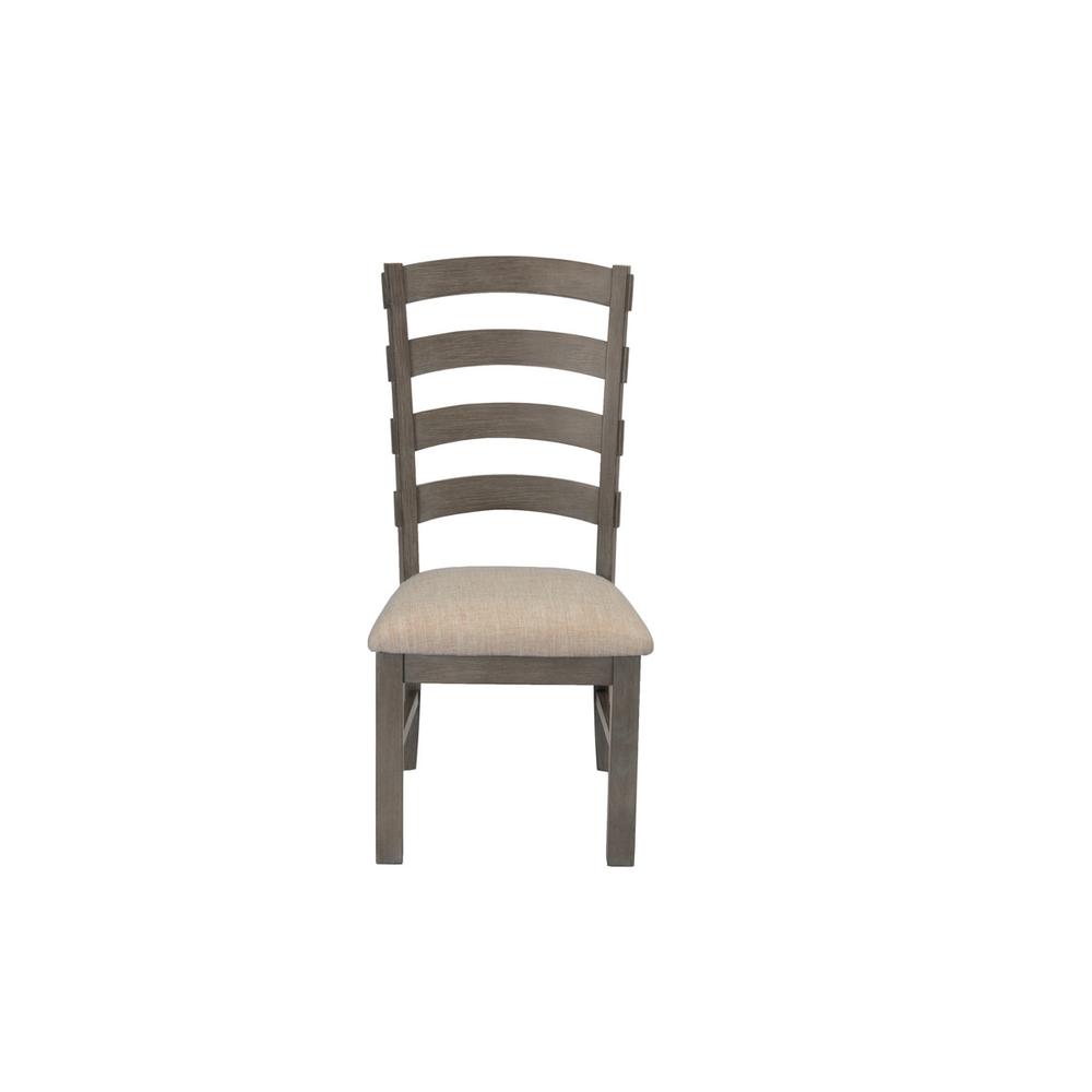 Single Chair, Beige Linen on seat. Picture 1
