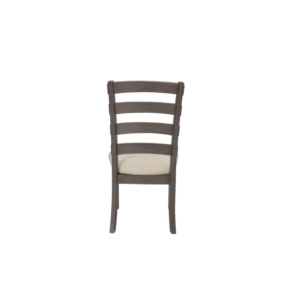Single Chair, Beige Linen on seat. Picture 4