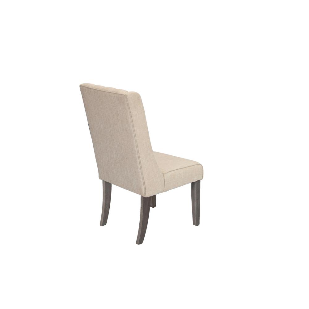 Single Chair, Beige. Picture 3