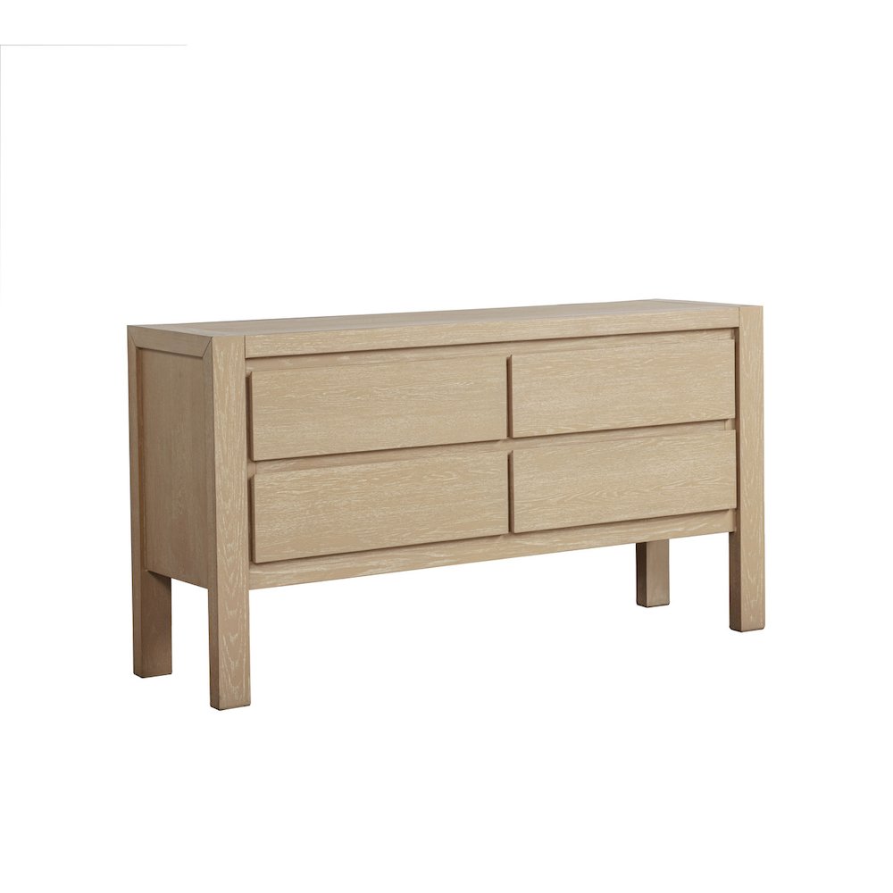 Light Oak Natural Finish Dining Server. Picture 1