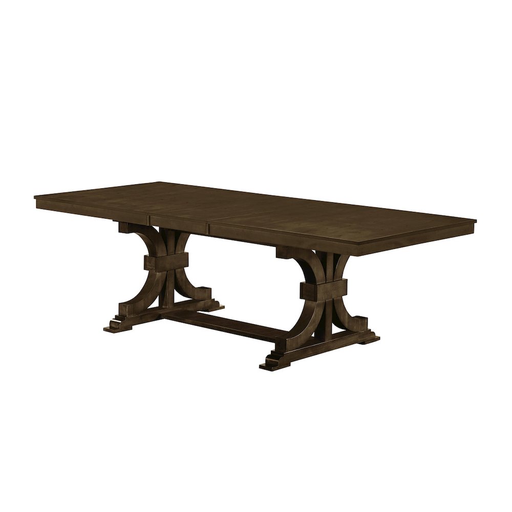 78" Extendable Cherry Wood Dining Table with 18" Leaft.. Picture 1