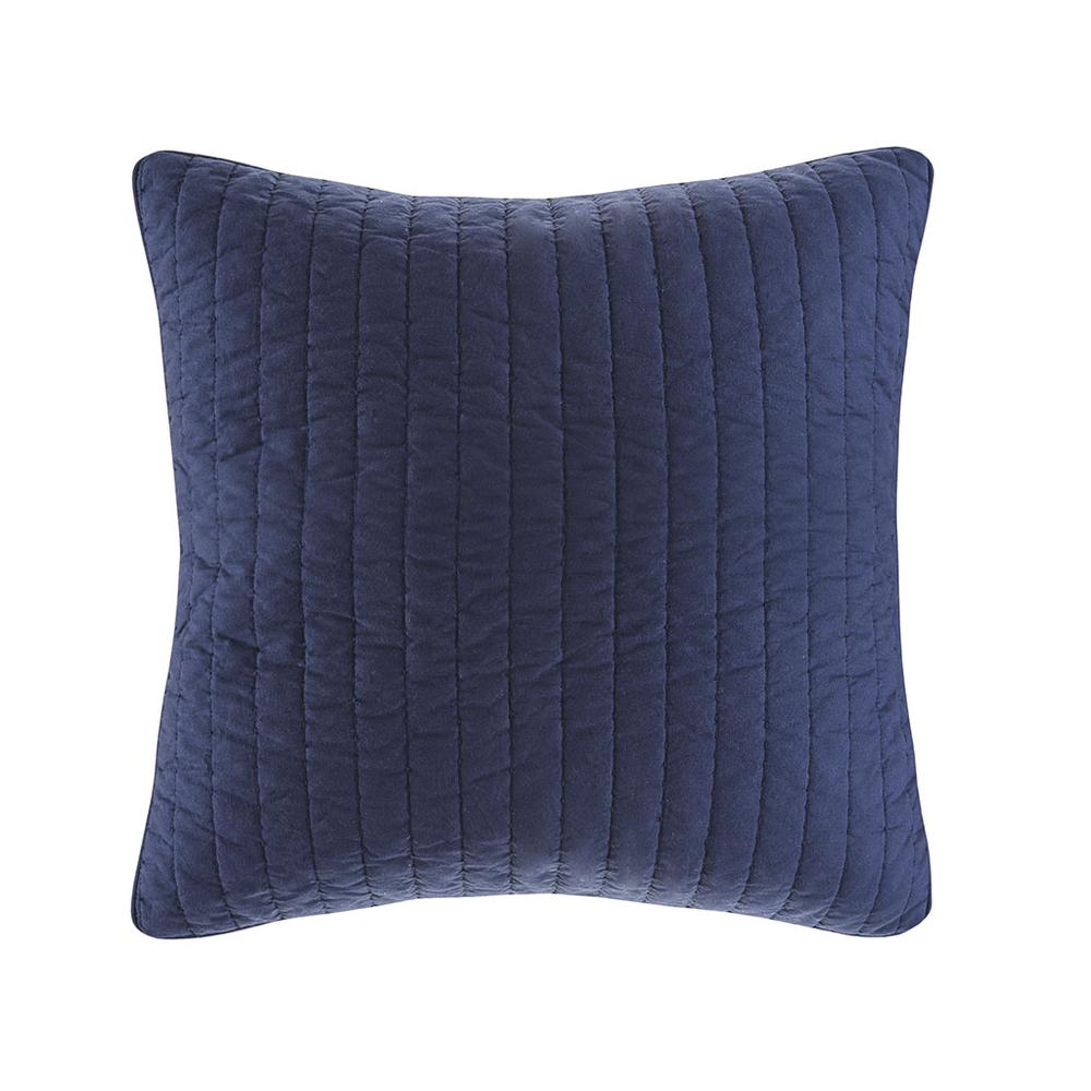 Quilted Embroidered Euro Sham, Belen Kox. Picture 1