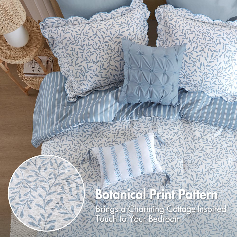 Darcy 5 Piece Print Comforter Set. Picture 4