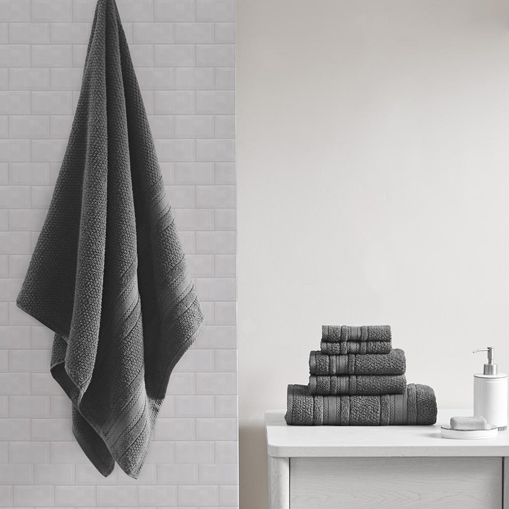 Super Soft Cotton Quick Dry Bath Towel 6 Piece Set. Picture 4