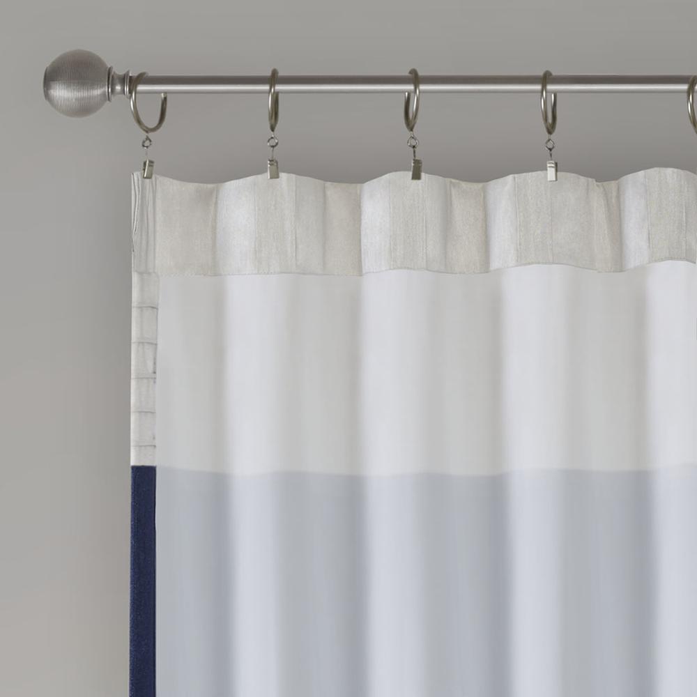 Polyoni Pintuck Curtain Panel. Picture 3