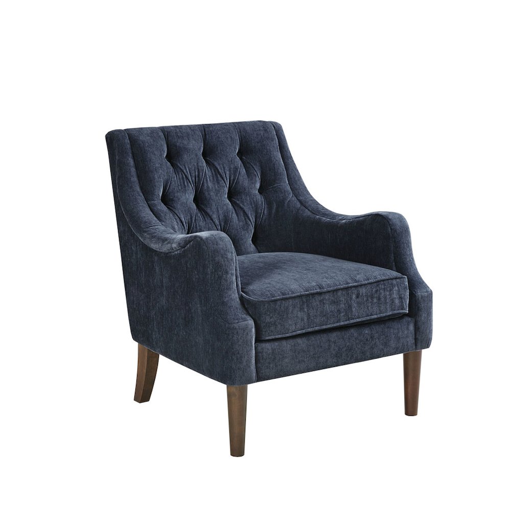 Button Tufted Accent Chair. Picture 3