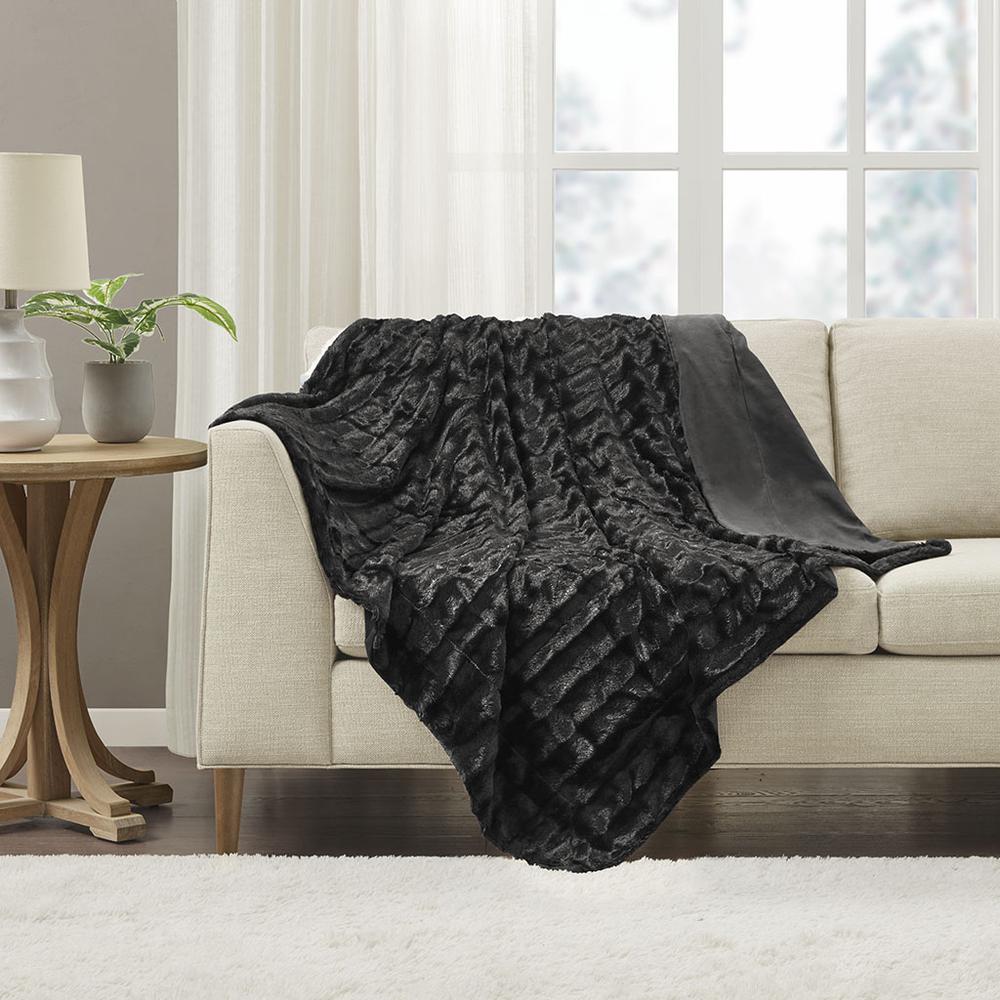 Long Fur Throw. Picture 4