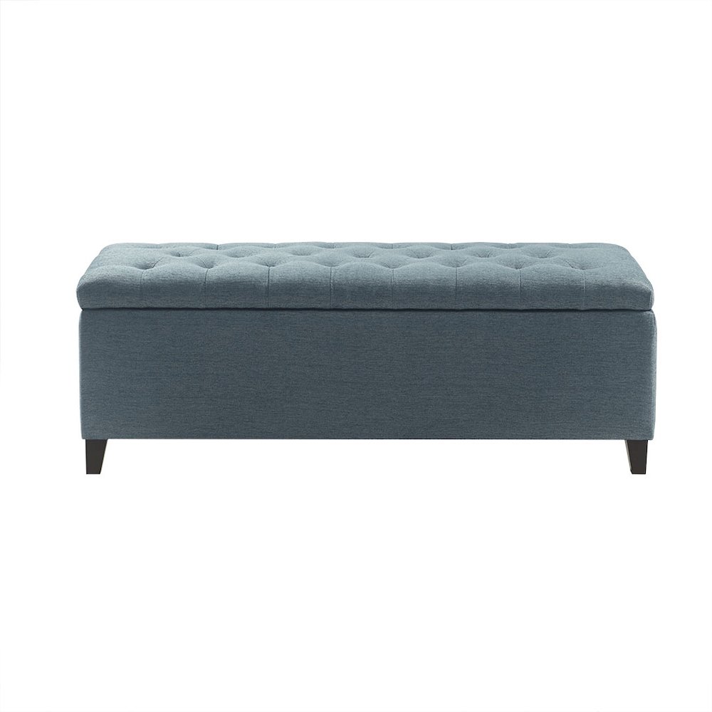 Tufted Top Soft Close Storage Bench. Picture 1