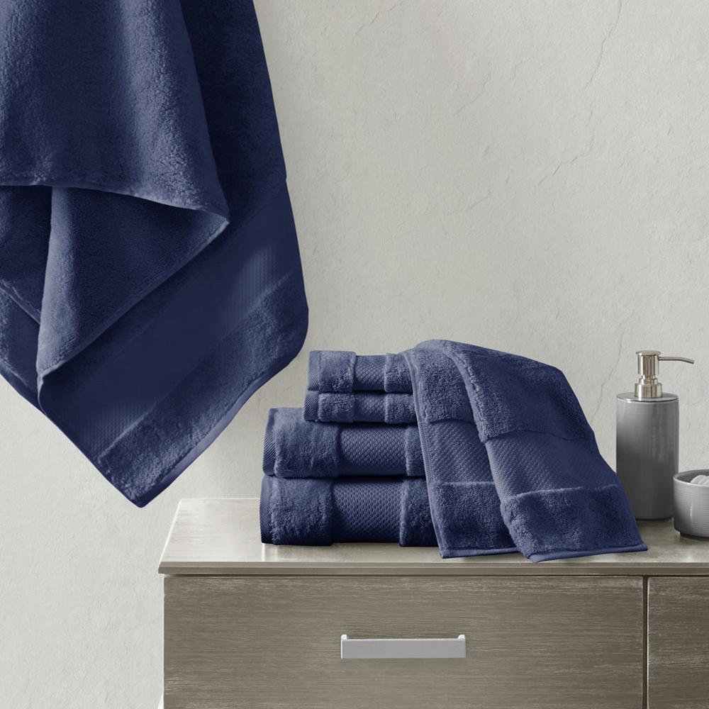 Cotton 6 Piece Bath Towel Set. Picture 4