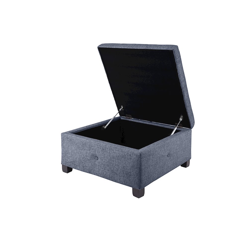 Soft Close Storage Ottoman. Picture 5