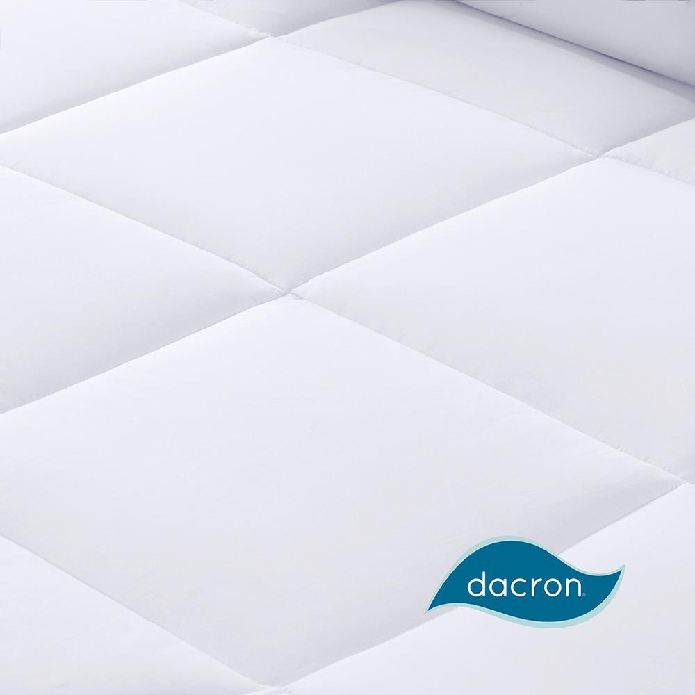 Cotton Twill Stain Release Down Blend Comforter. Picture 1