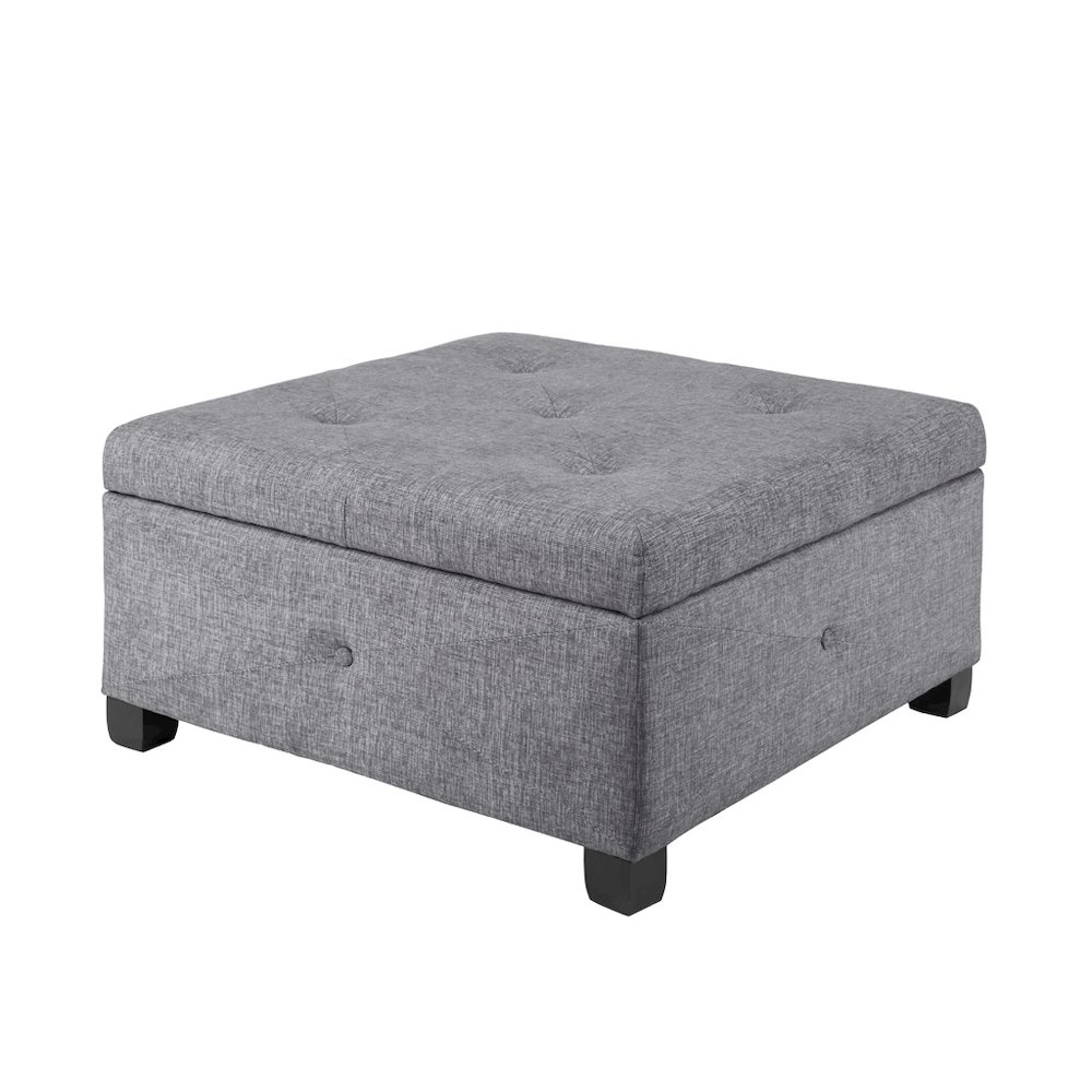 Soft Close Storage Ottoman. Picture 3
