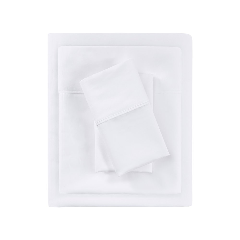 HeiQ Smart Temperature Cotton Blend 4 PC Sheet Set. Picture 1