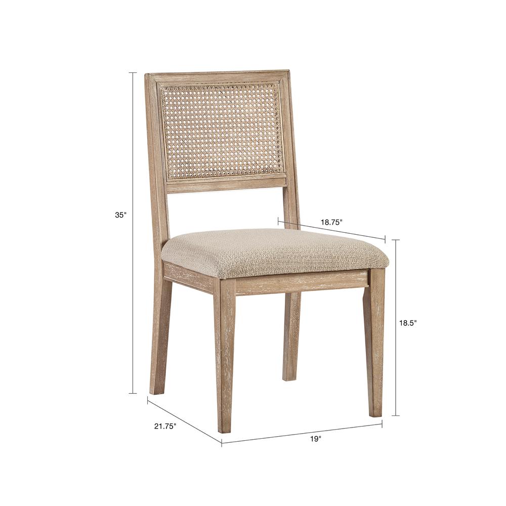 Armless Dining Chair Set of 2. Picture 3
