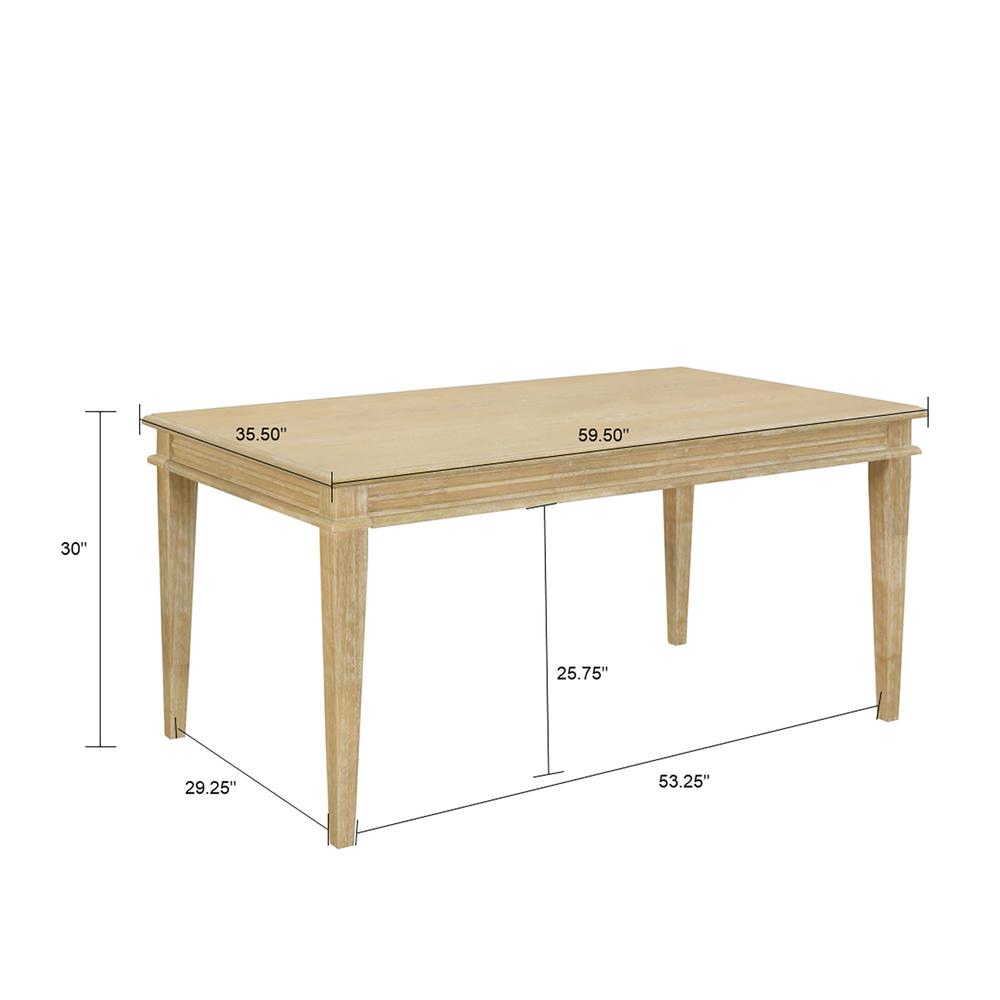 Parsons Dining Table. Picture 1