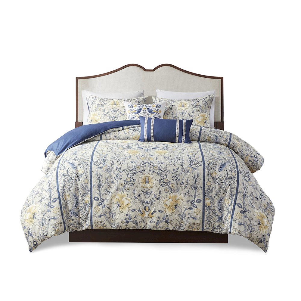 5 Piece Cotton Duvet Cover Set. Picture 2