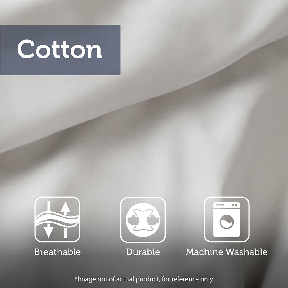 3 Piece Cotton Printed  Duvet Cover Set. Picture 3