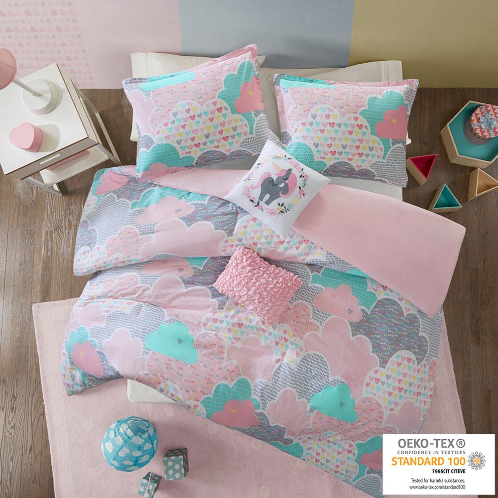 Cotton Printed Duvet Cover Set. Picture 3