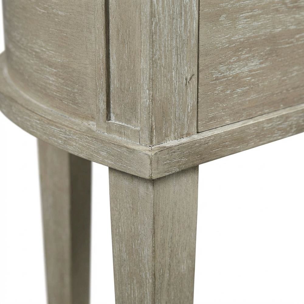 Black Storage Console Table with Modern Design and Sturdy Construction. Picture 5