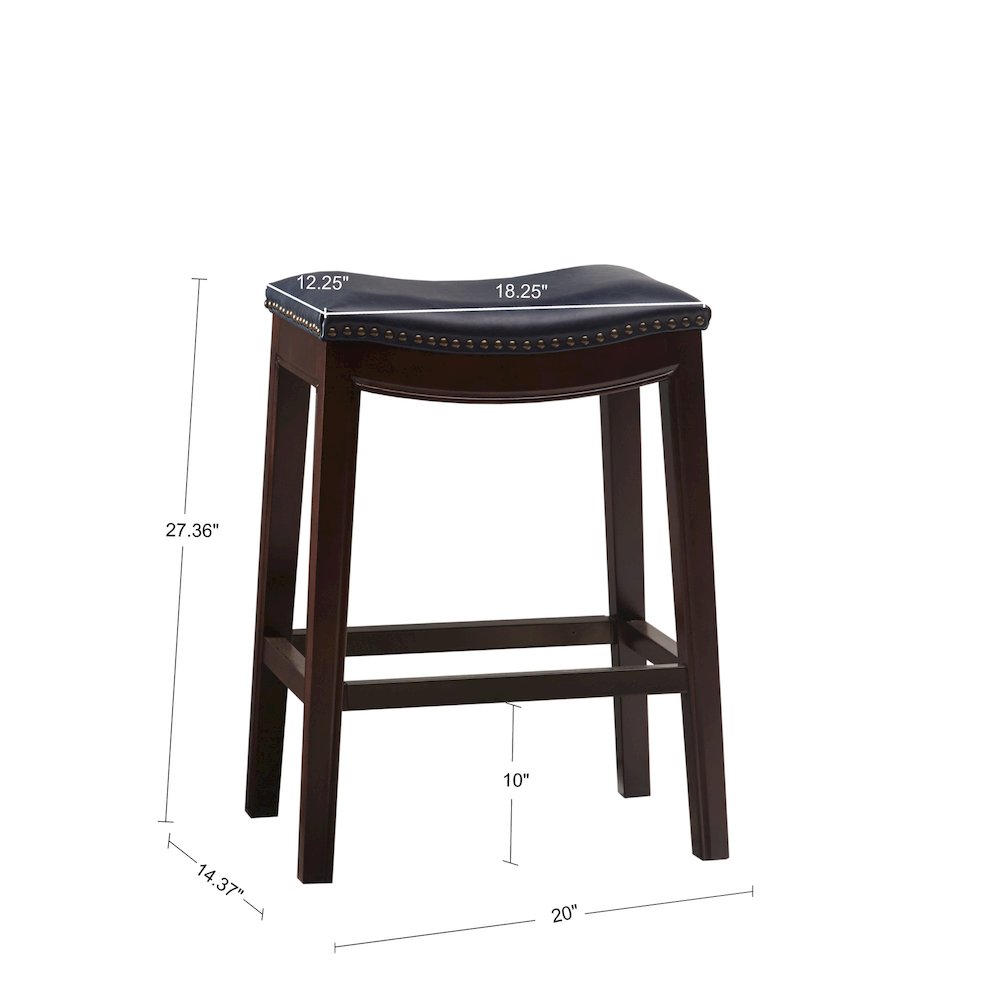 Saddle Counter Stool. Picture 5