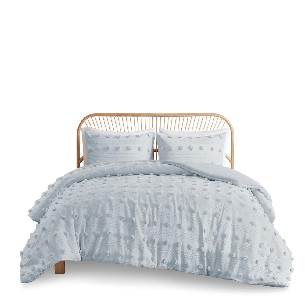 Clip Jacquard Duvet Cover Set. Picture 5