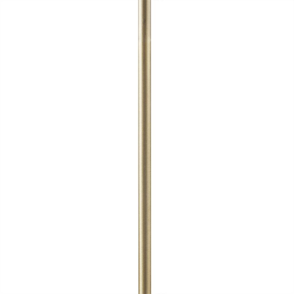 6-Light Frosted Glass Globe Linear Chandelier. Picture 1