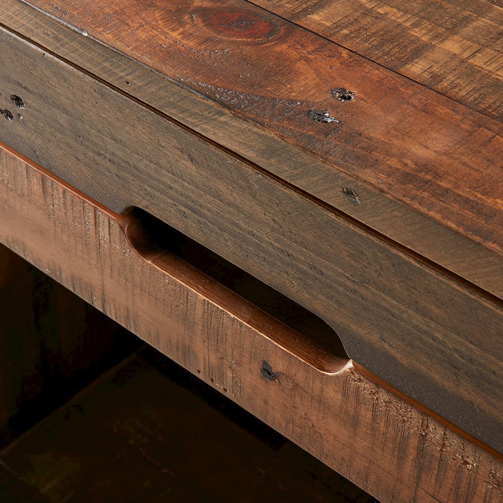 Solid Wood Nightstand. Picture 3