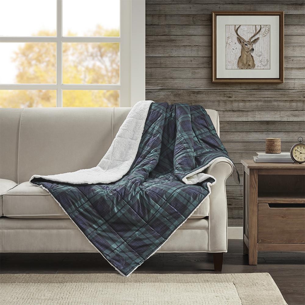 Softspun Down Alternative Filled Throw. Picture 4