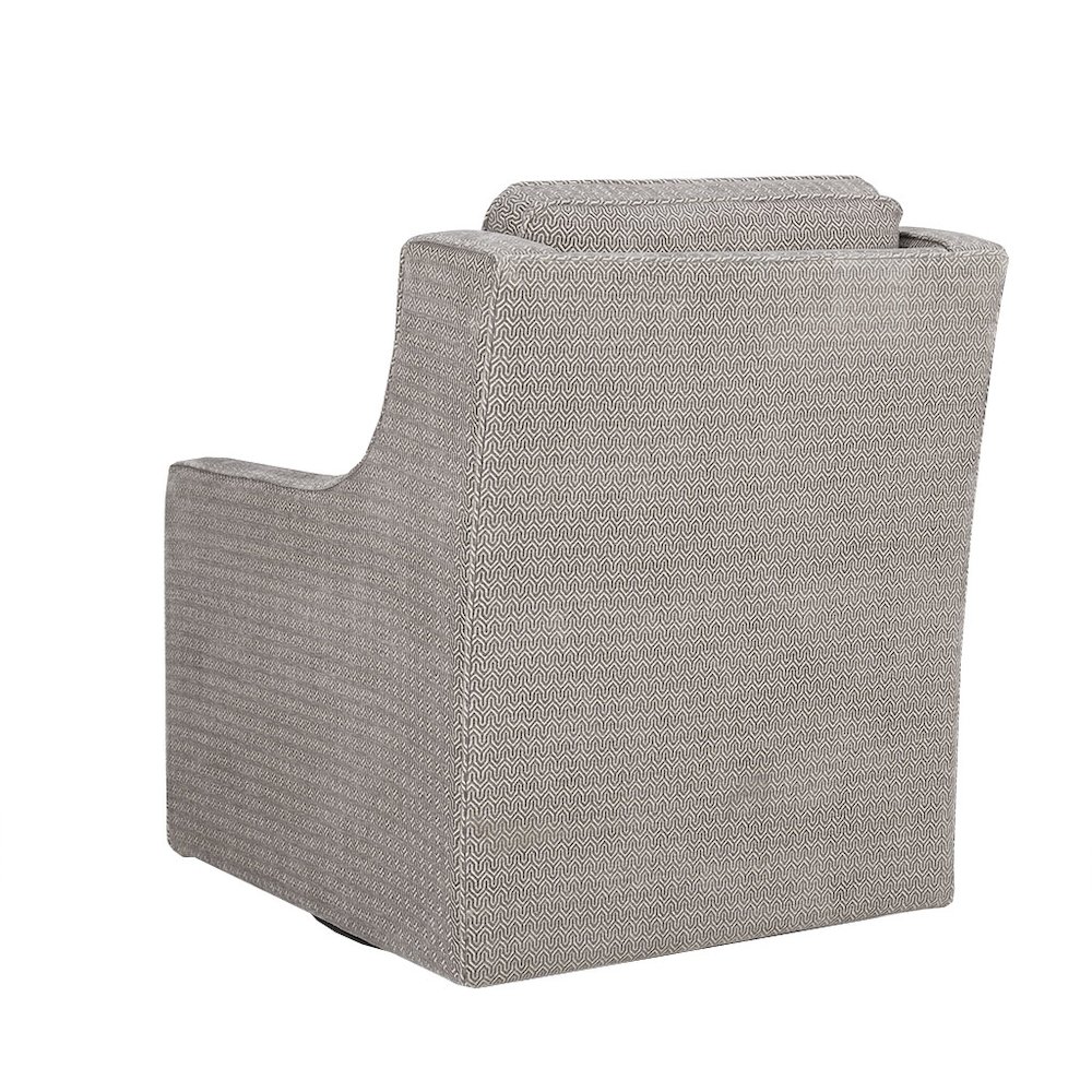 Chenille Swivel Chair. Picture 3
