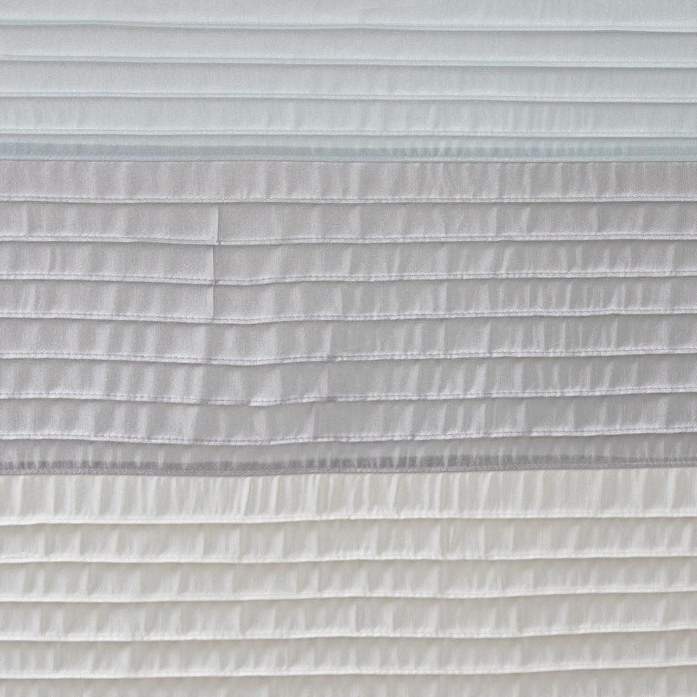 Faux Silk Shower Curtain. Picture 1