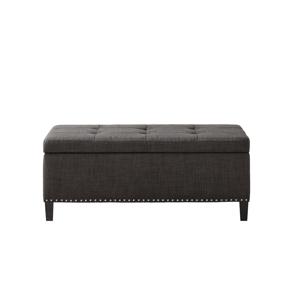 Tufted Top Soft Close Storage Bench. Picture 3