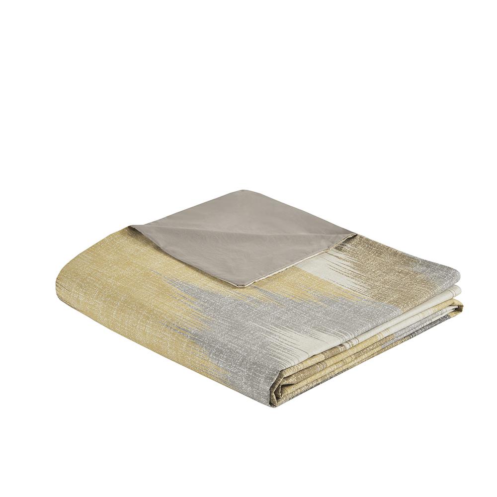 Alpine 3 Piece Duvet Cover Mini Set, Yellow color. Picture 1