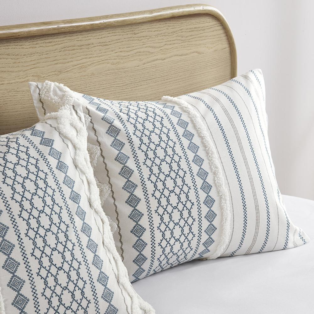 Cotton Printed Comforter Set with Chenille. Picture 2