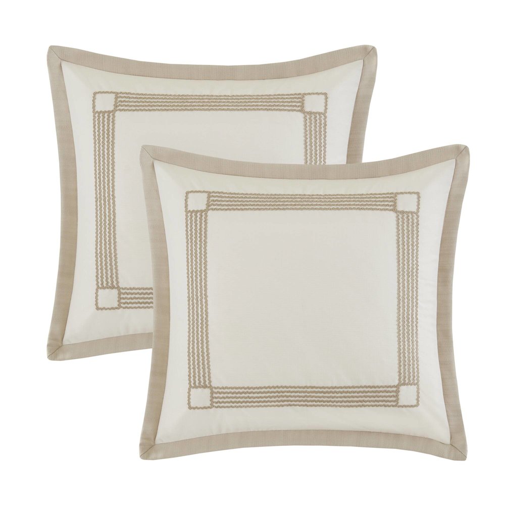Shades of Serenity Jacquard Comforter Set. Picture 5