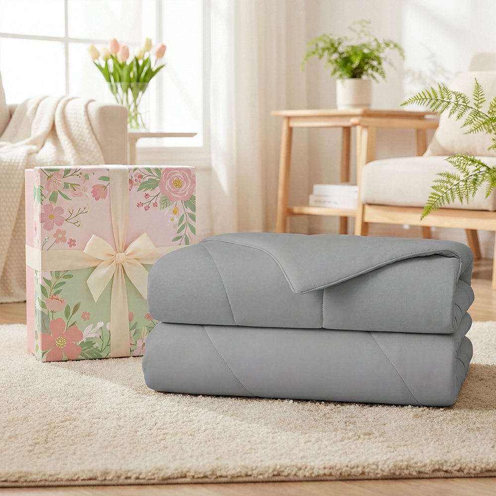 Sublime Serenity Luxury Comforter. Picture 5