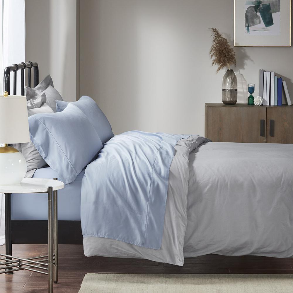 Cotton Blend 4 PC Sheet Set. Picture 4