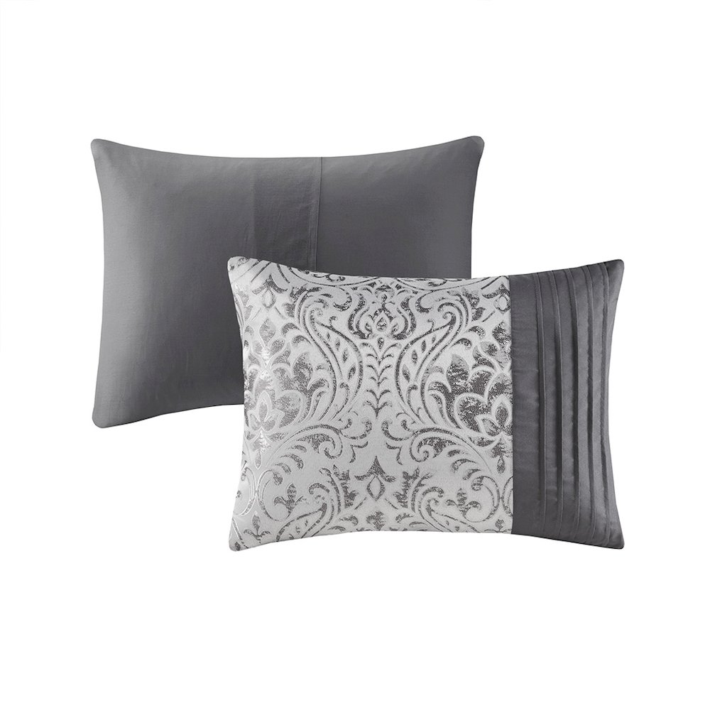 12 Piece Jacquard Comforter Set with Bed Sheets. Picture 2