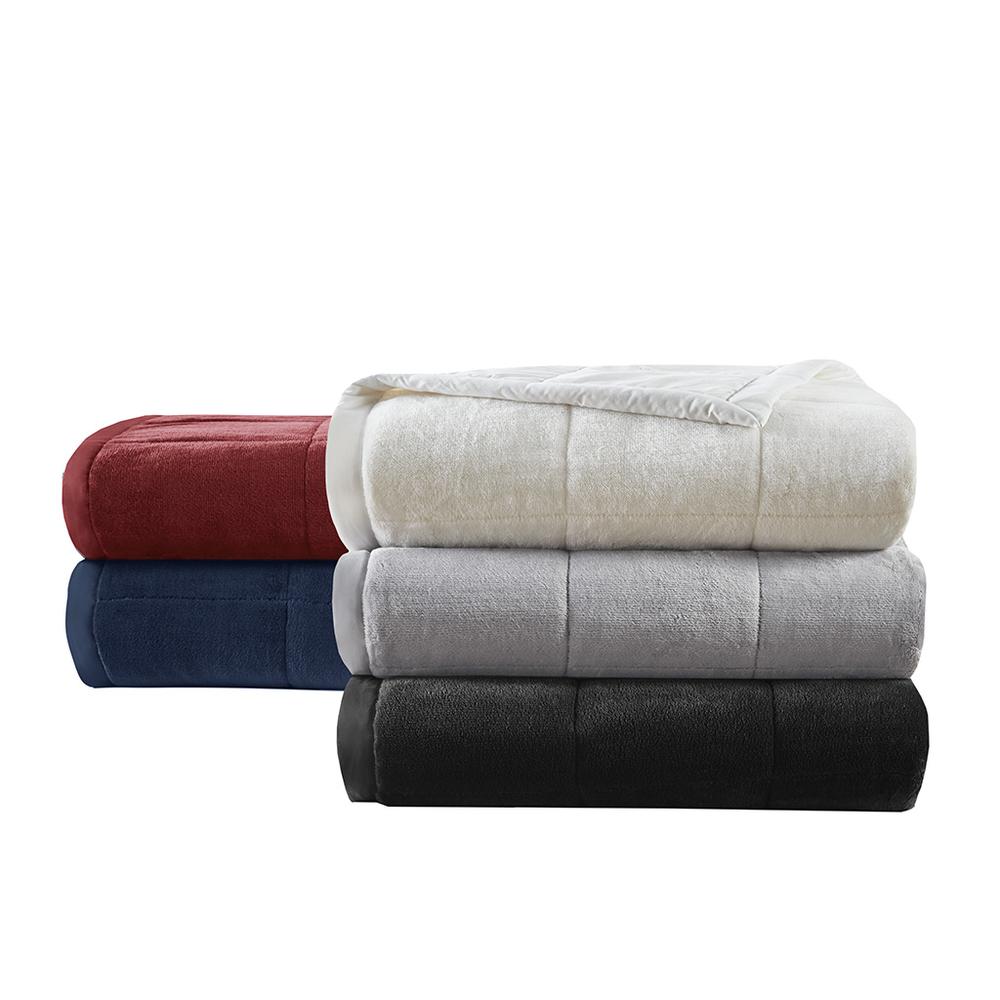 Reversible HeiQ Smart Temperature Down Alternative Blanket. Picture 1