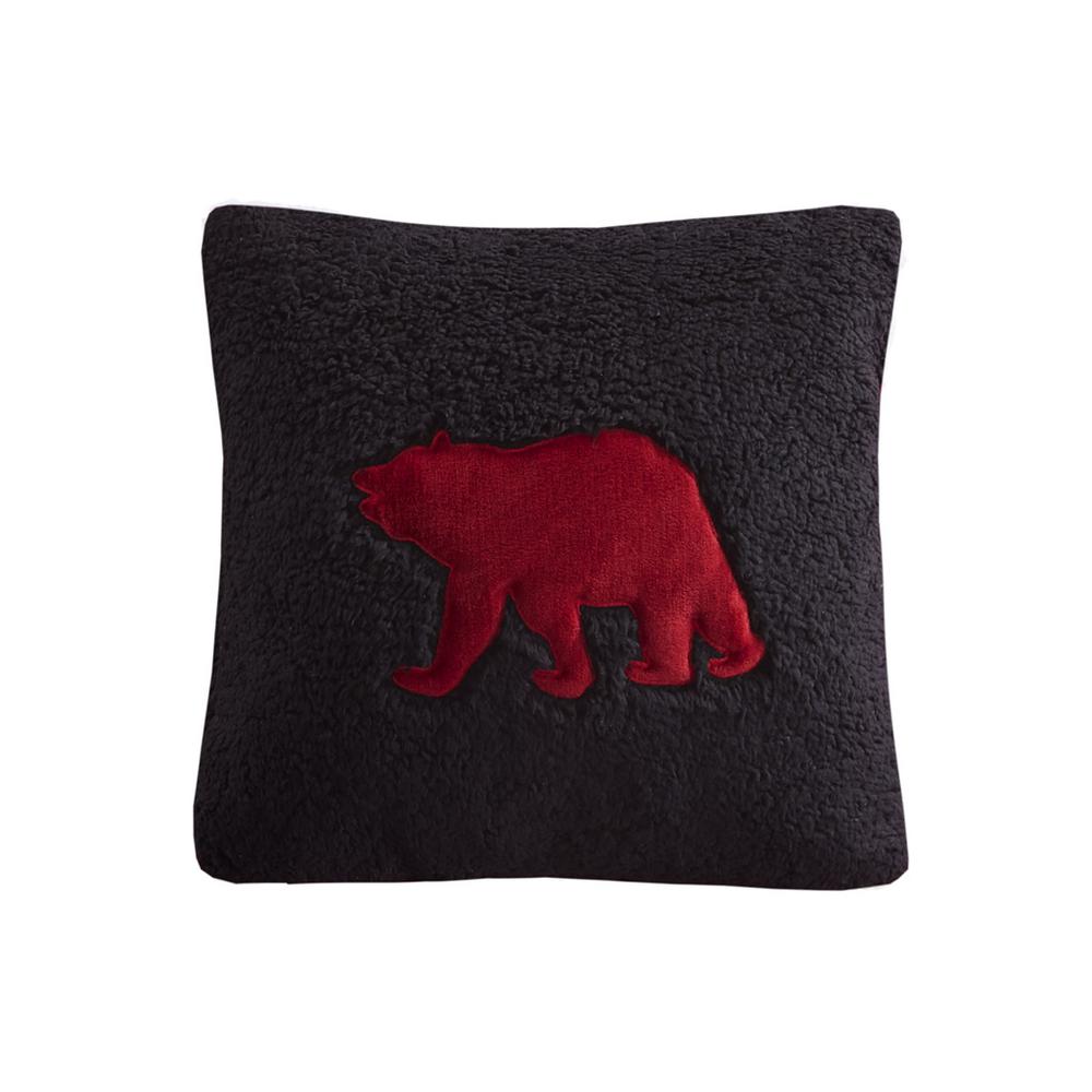 Plush to Sherpa Down Alternative Comforter Set. Picture 1