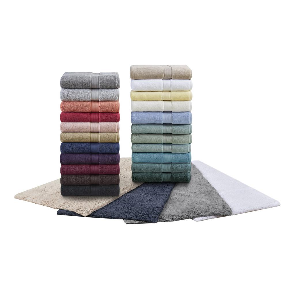 100% Cotton 8 Piece Antimicrobial Towel Set. Picture 1