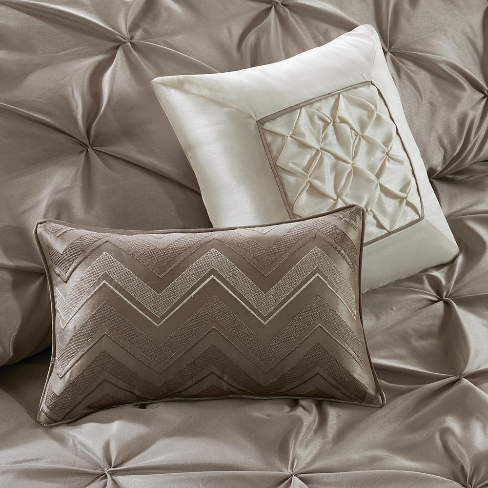 Joella 24 Piece Room in a Bag, Taupe color. Picture 1