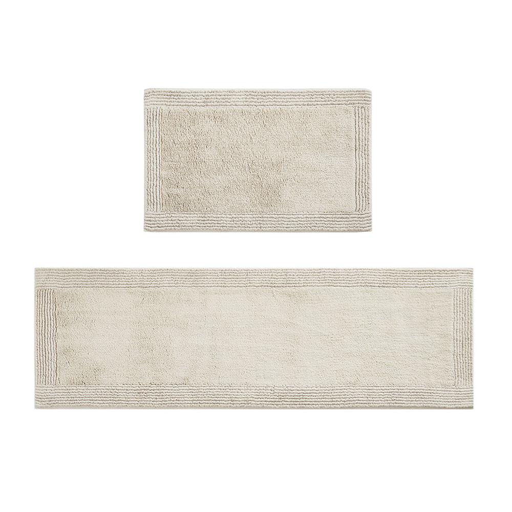 Luxe Comfort 3000GSM Reversible Cotton Bath Rug, Belen Kox. Picture 2